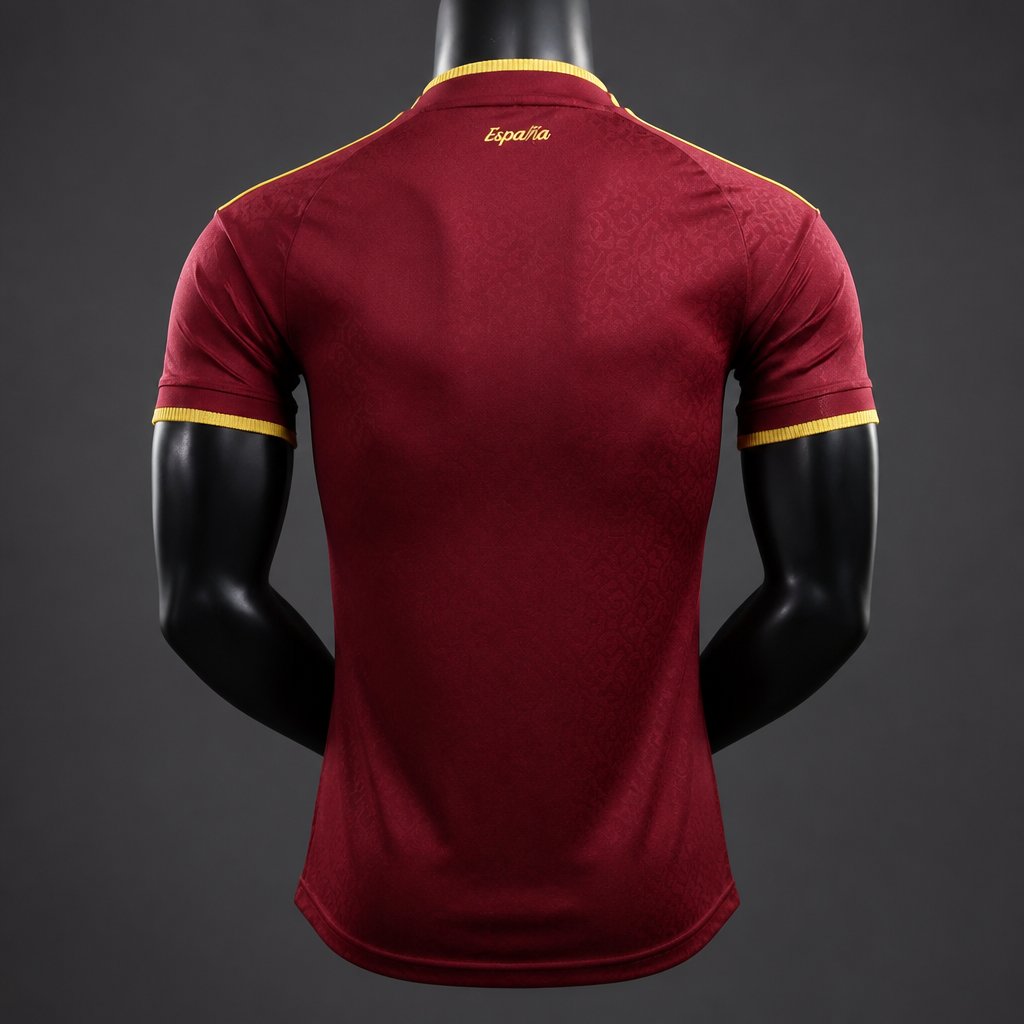 Camiseta España 2026/27 — espalda con inscripción España