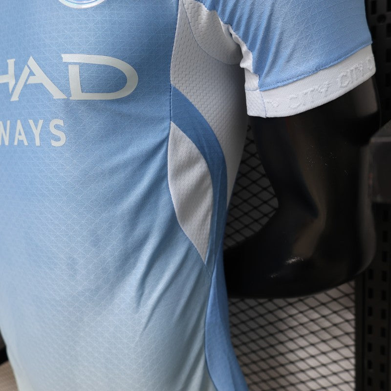 Camiseta Manchester City Local Haaland Player Version - Detalle lateral