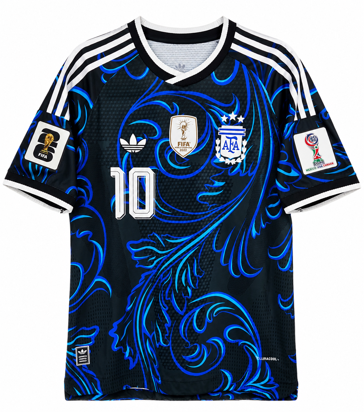 Camiseta Visita Argentina 2026 Messi (VERSION JUGADOR)