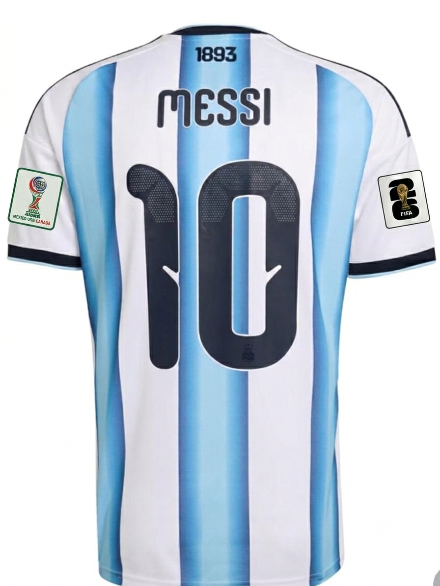 Camiseta Local Argentina 2026 Messi (VERSION JUGADOR)