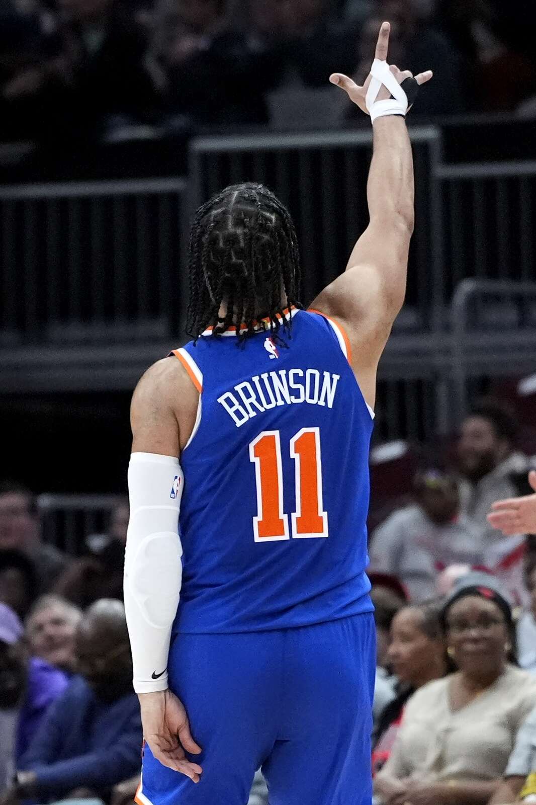 Camiseta New York Knicks Jalen Brunson 11 Blue NBA Nike