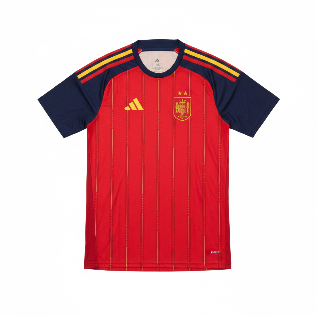 Camiseta España 2 Estrellas Fan Local XL - frente