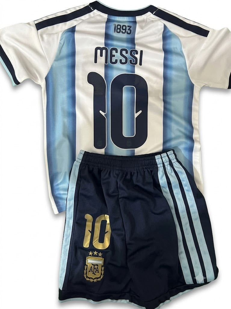 Conjunto Infantil Selección Argentina – Messi #10 Mundial 2026
