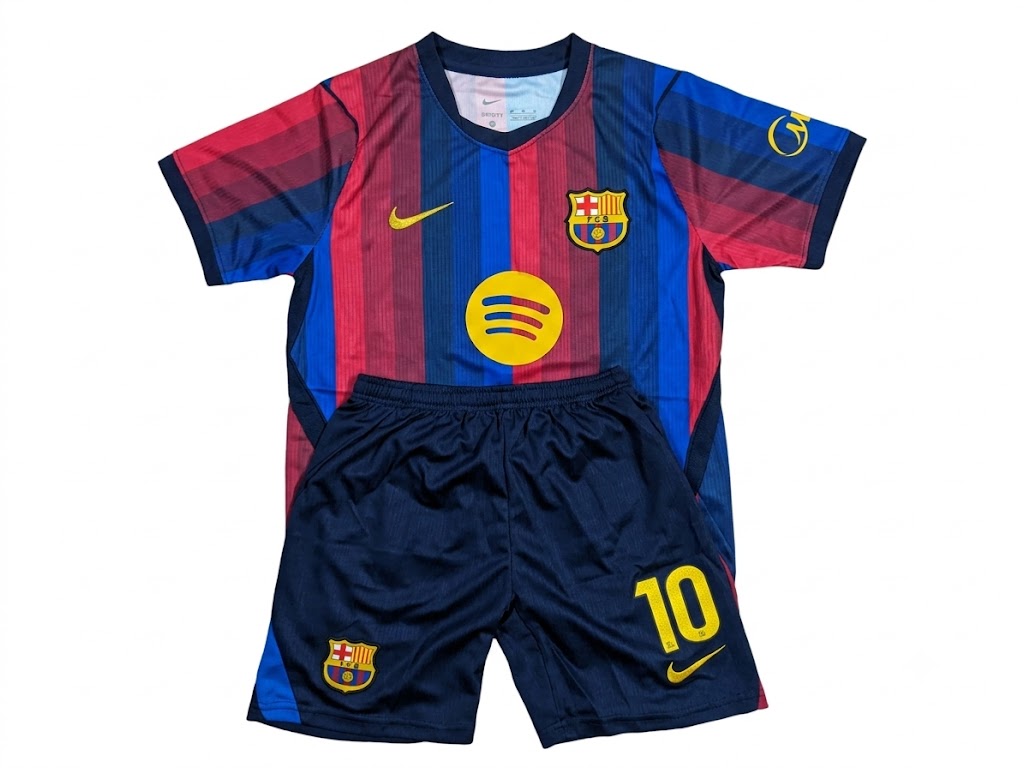 Conjunto Infantil FC Barcelona – Lamine Yamal #10