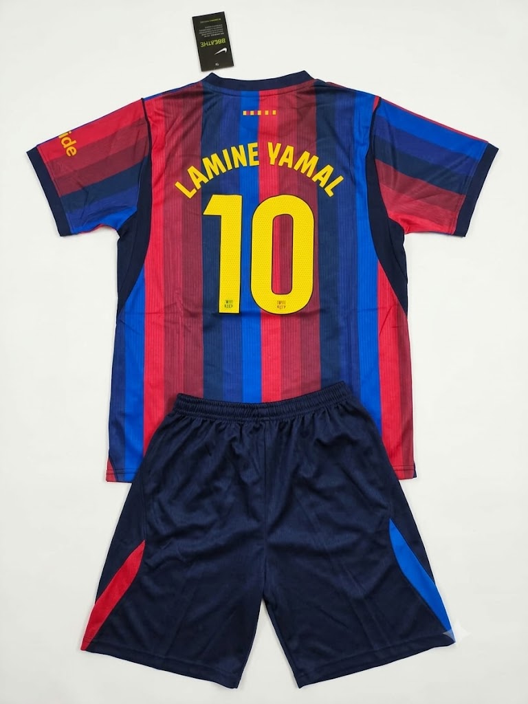 Conjunto Infantil FC Barcelona – Lamine Yamal #10