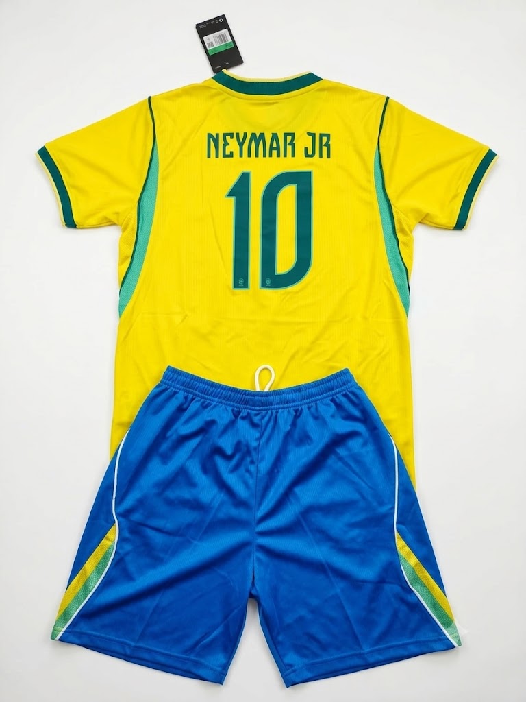 Conjunto Infantil Brasil – Neymar Jr #10