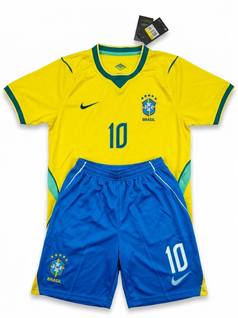 Conjunto Infantil Brasil – Neymar Jr #10