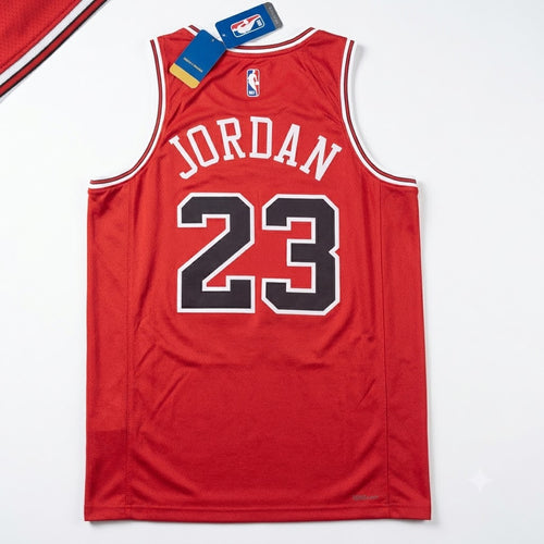 Camiseta Chicago Bulls  – Michael Jordan #23 Roja NBA